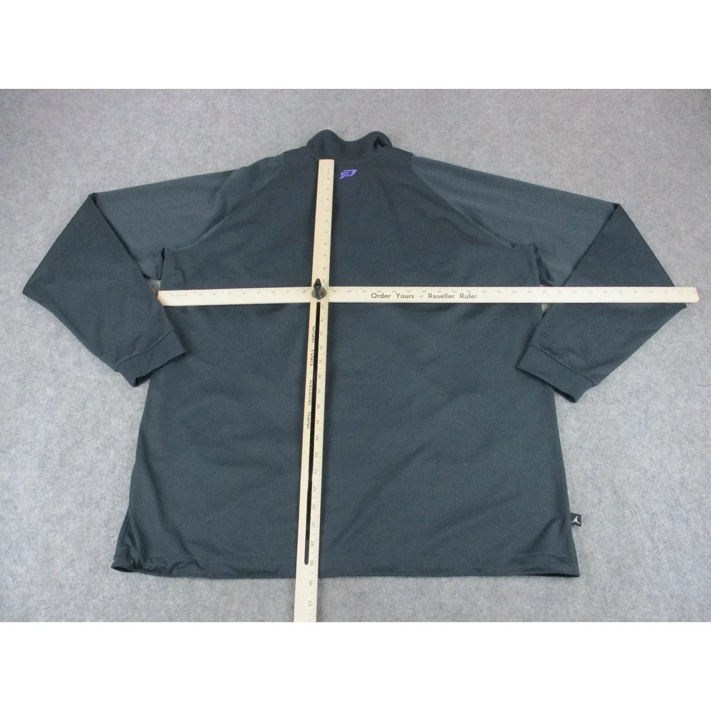 Jordan Jacket Mens Extra Large Black Purple Chris Paul CP3 Full Zip Track Coat
